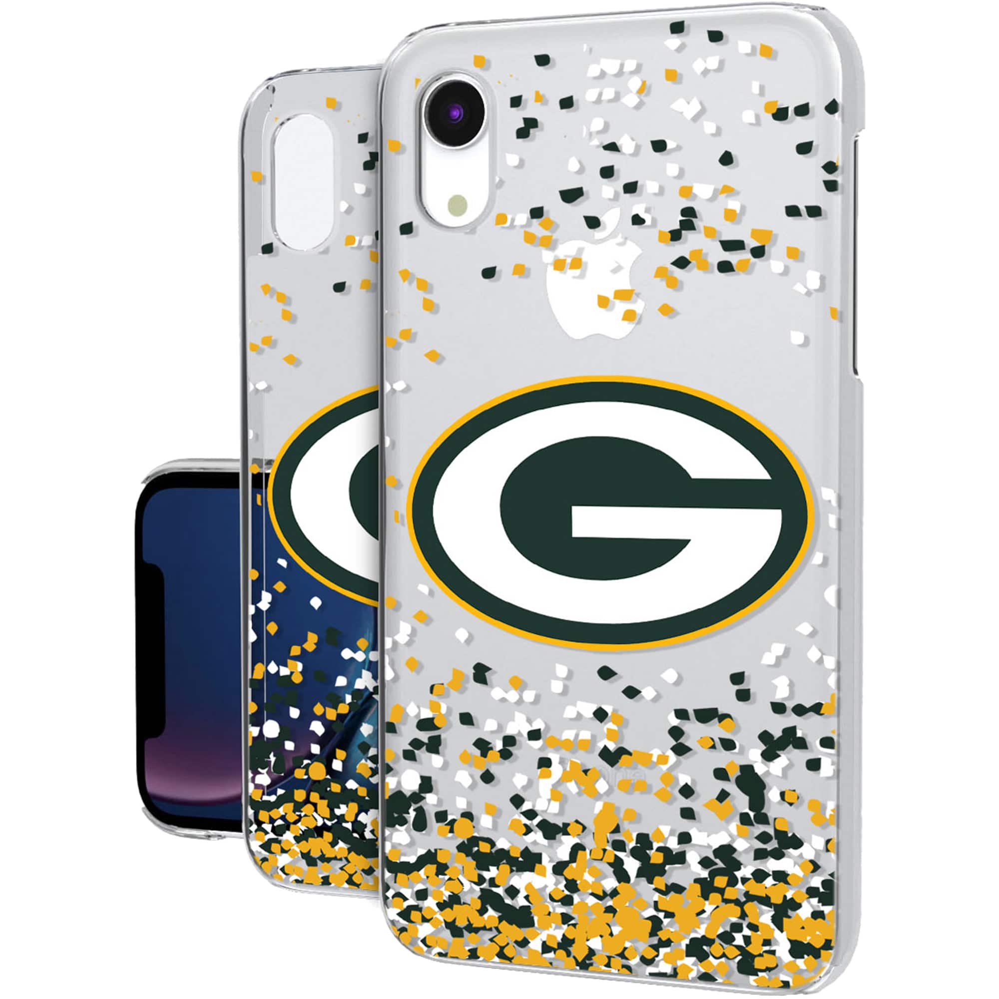 Keyscaper - NFL - Green Bay Packers iPhone Clear Case with Confetti Design - 14 Pro - Multicolor price history on PriceWatchPro