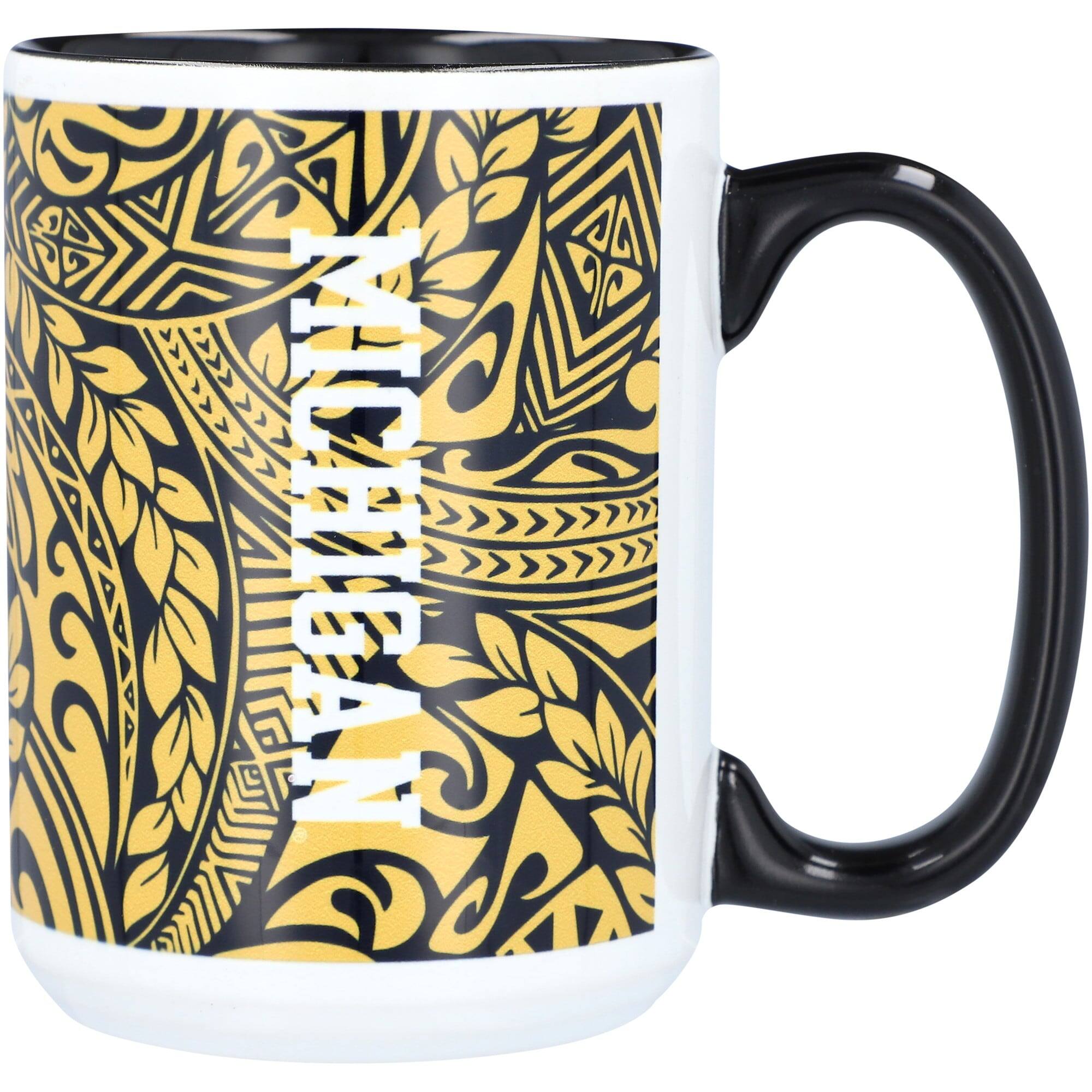 Alt View 1. Indigo Falls - Michigan Wolverines 15oz. Ohana Mug - Multicolor.