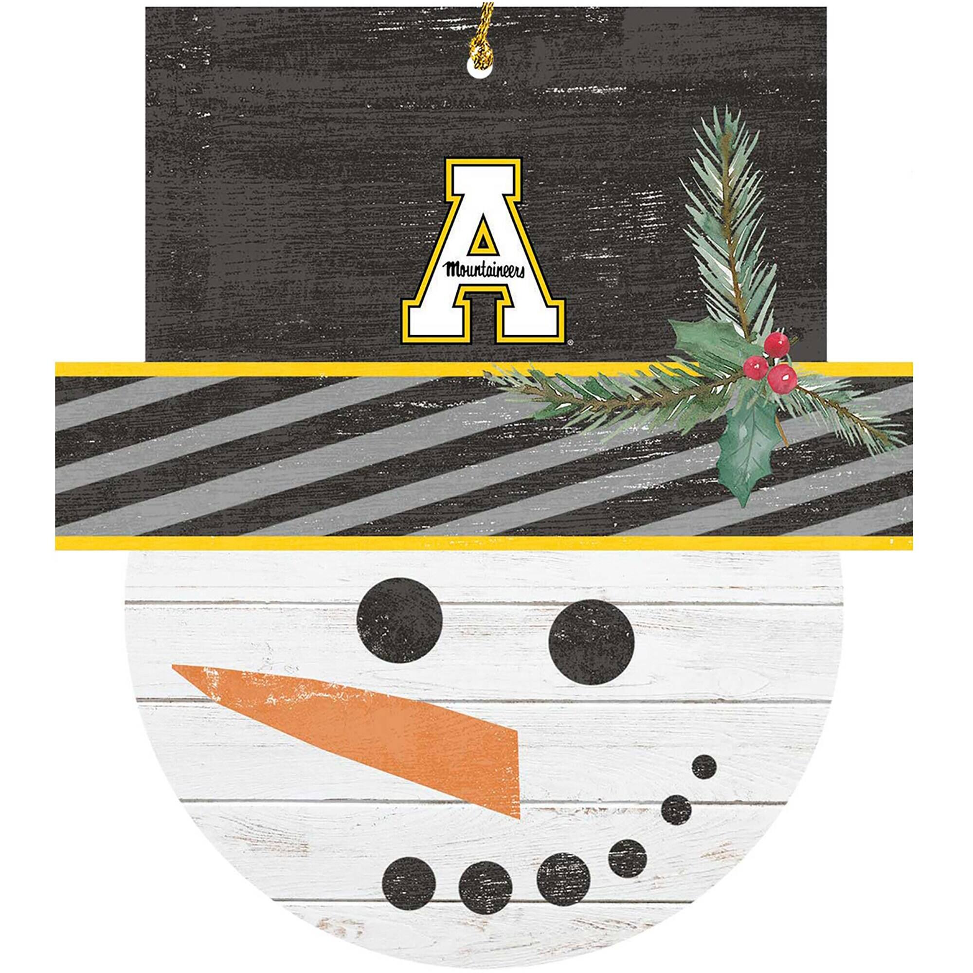 Alt View 3. Jardine - Appalachian State Mountaineers Ornament Bundle - White.