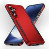 Front. Entronix - Entronix Galaxy A16 Case - Soft-Touch Dual-Layer Protection Cover - Red.