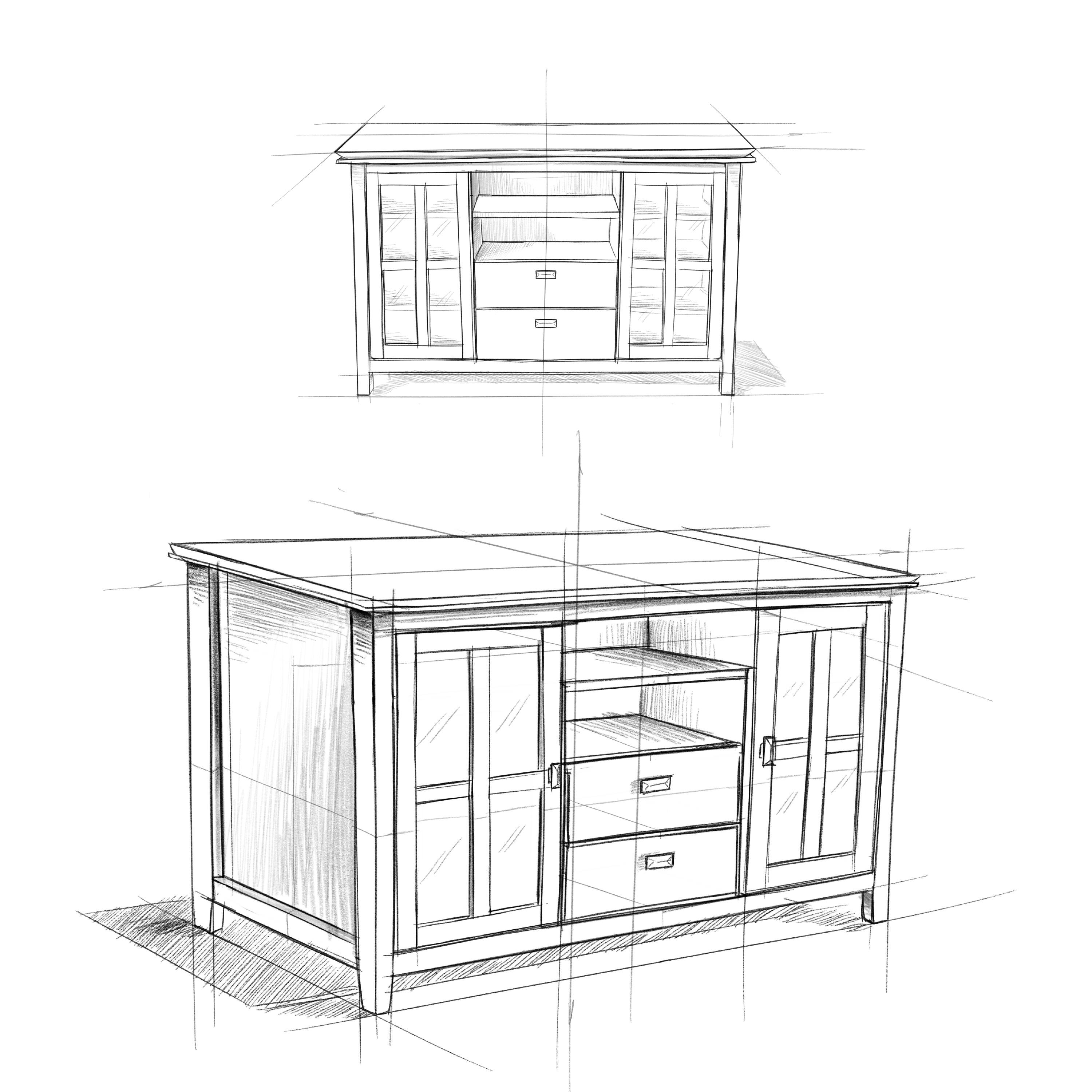 Left. Simpli Home - Redmond SOLID WOOD 72 inch Wide Transitional TV Media Stand in Distressed Grey For TVs up to 80 inches - Distressed Gray.