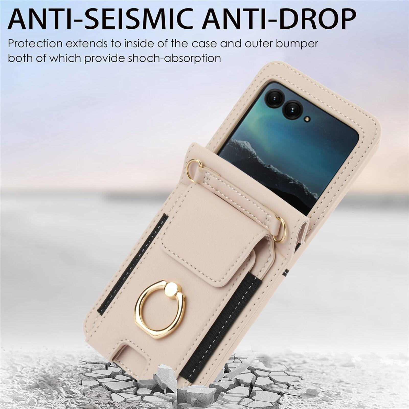 ANTI-SEISMIC ANTI-DROP  
Protection extends to inside of the case and outer bumper both of which provide shock-absorption