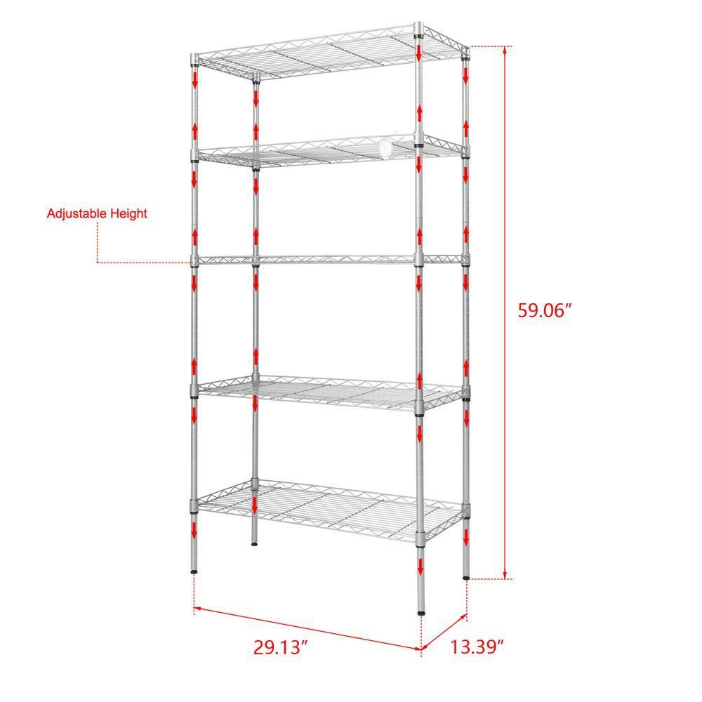 Adjustable Height  
59.06"  
29.13"  
13.39"