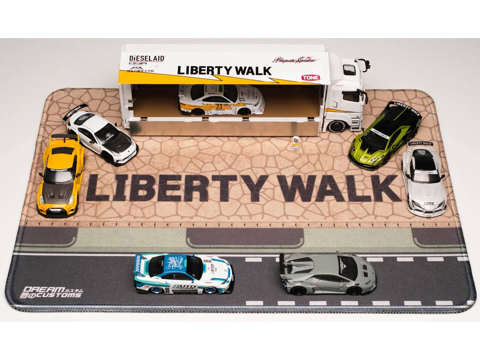 DIESELAID  
Hloqas Selbes  
LIBERTY WALK  
TONE  
LIBERTY WALK  
LIBERTY MALL  
WALA  
LMERTY  
-1  
(23)  
OR LIBER  
F WALK  
CAATERAL  
LIBERPLE  
WAL  
LIBERTY WALK  
LE  
NISSAN  
X  
DREAM  
SOCUSTOMS  
TOMS  
1522