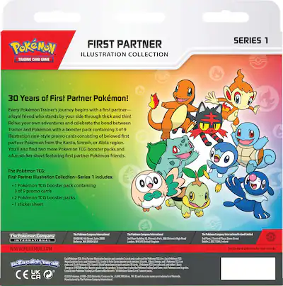 First Partner Illustration Collection (Series 1) Pokemon First Partner Illustration Collection (Series 1) Pokemon