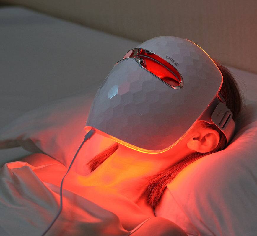 Ulike ReGlow LED Light Therapy Mask 4 in 1 White - Best Buy