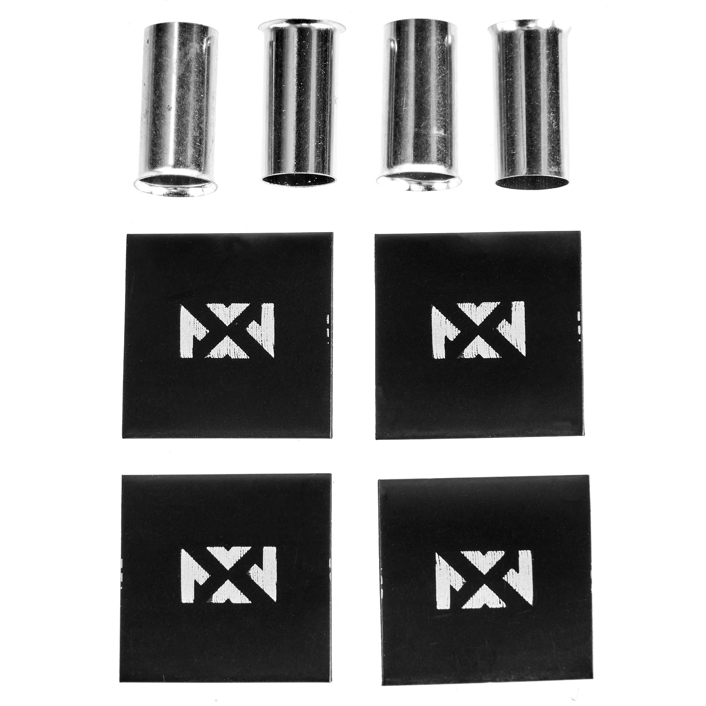NVX - XWF44PK Four Pack of 4 AWG Wire End Ferrules with Heat Shrink Tubing Included price history on PriceWatchPro
