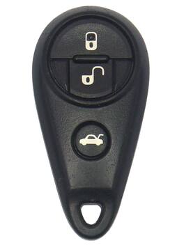 Car Keys Express - Subaru Keyless Entry Remote - 4 Buttons (Lock, Unlock, Trunk, and Panic) - Black