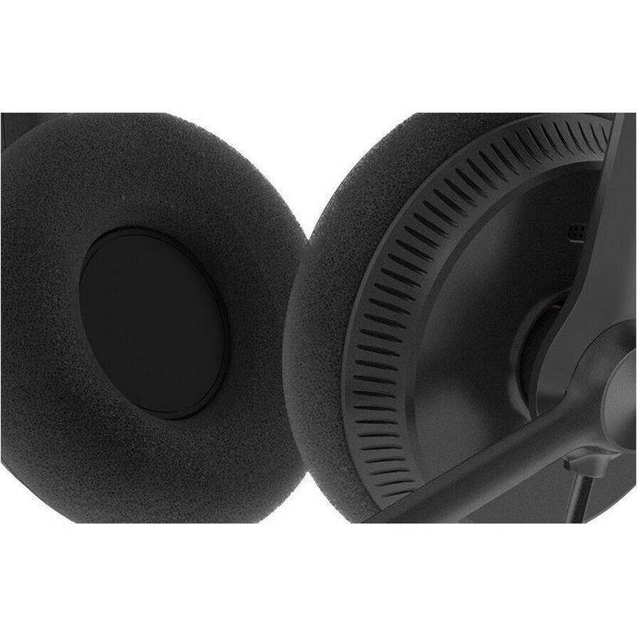 Alt View 1. Yealink - Yealink UH34 Headset - Microsoft Teams Certification - Stereo - Mini-phone (3.5mm), USB Type C - Wired - 32 Ohm - 20 Hz - Black.