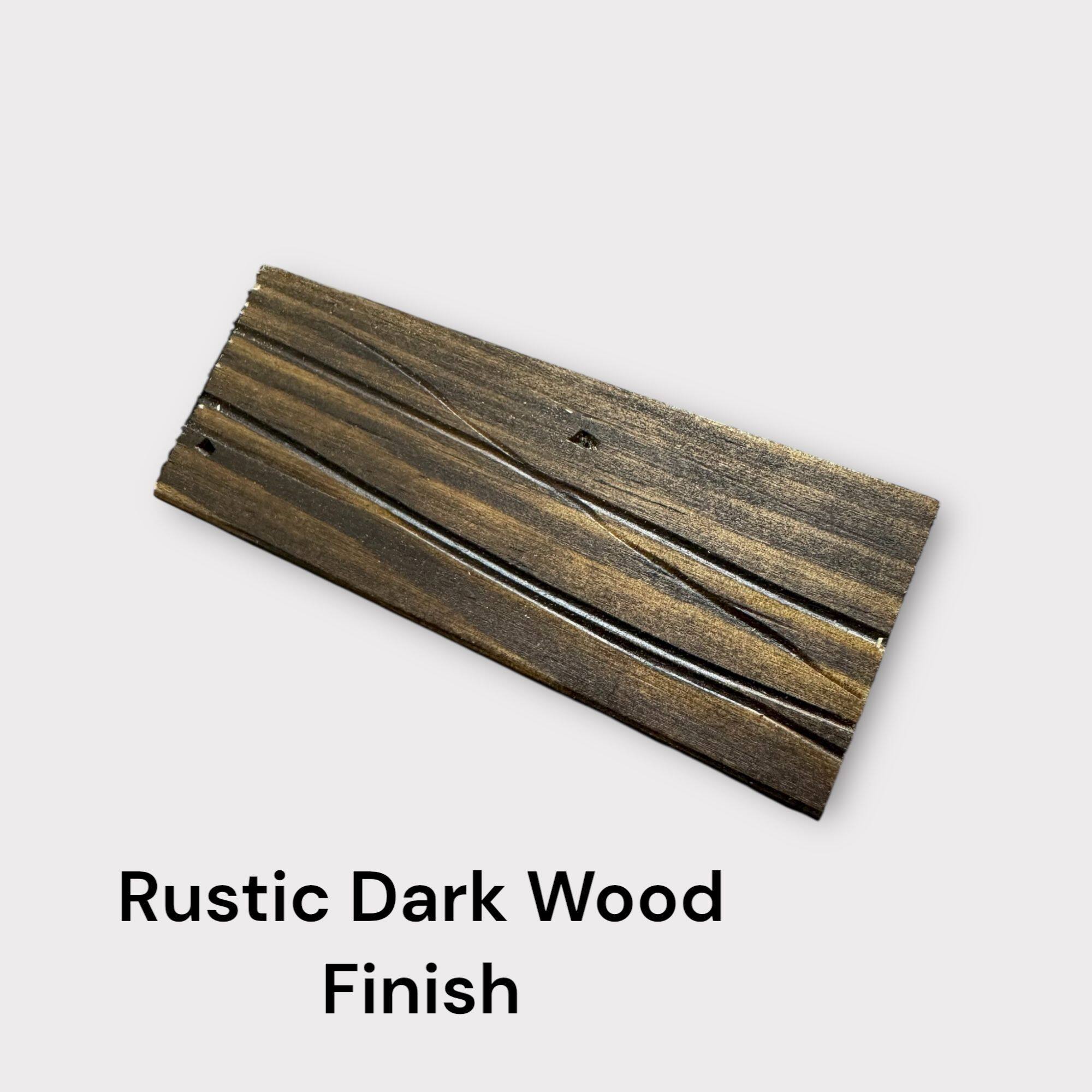 RUSTIC DARK WOOD