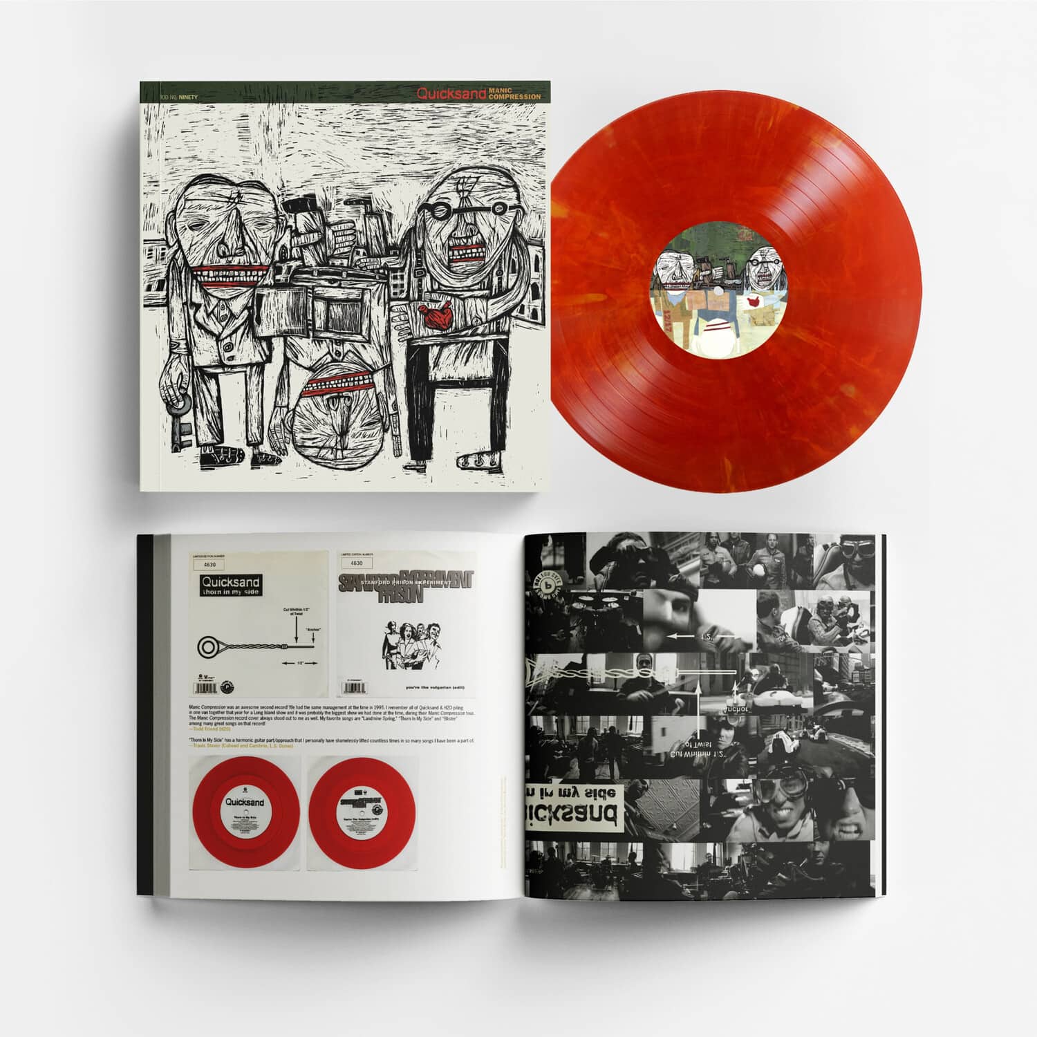 Quicksand - Manic Compression   - VINYL LP price history on PriceWatchPro