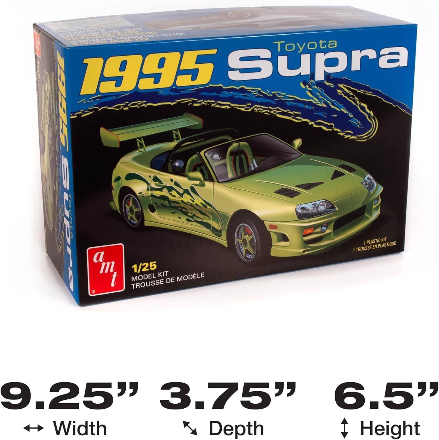 BACE 8 atSRbt WITH cF BEA Toyota 1995 Supra S6ll O URS Piore Tovets 1 PLASTIC PLASTIQUE OT TROUSSE E 1 a Z G4 m 1/25 MODEL KIT MODLE t TROUSSE DE

9.25" Width
3.75" Depth
6.5" Height
