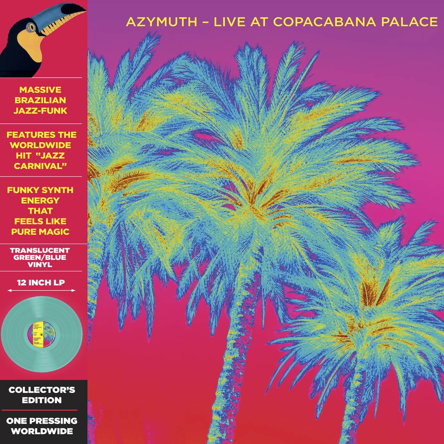 Azymuth - Live at Copacabana Palace  - VINYL LP