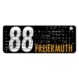 Keyscaper - Pat Freiermuth Pittsburgh Steelers Wireless Keyboard - Black