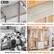 Others
Light Fimsy Wire and Plastic
Ours
Thick Frame with Wood, Durable and Stable
Messyall messed up
Neat and well-organized