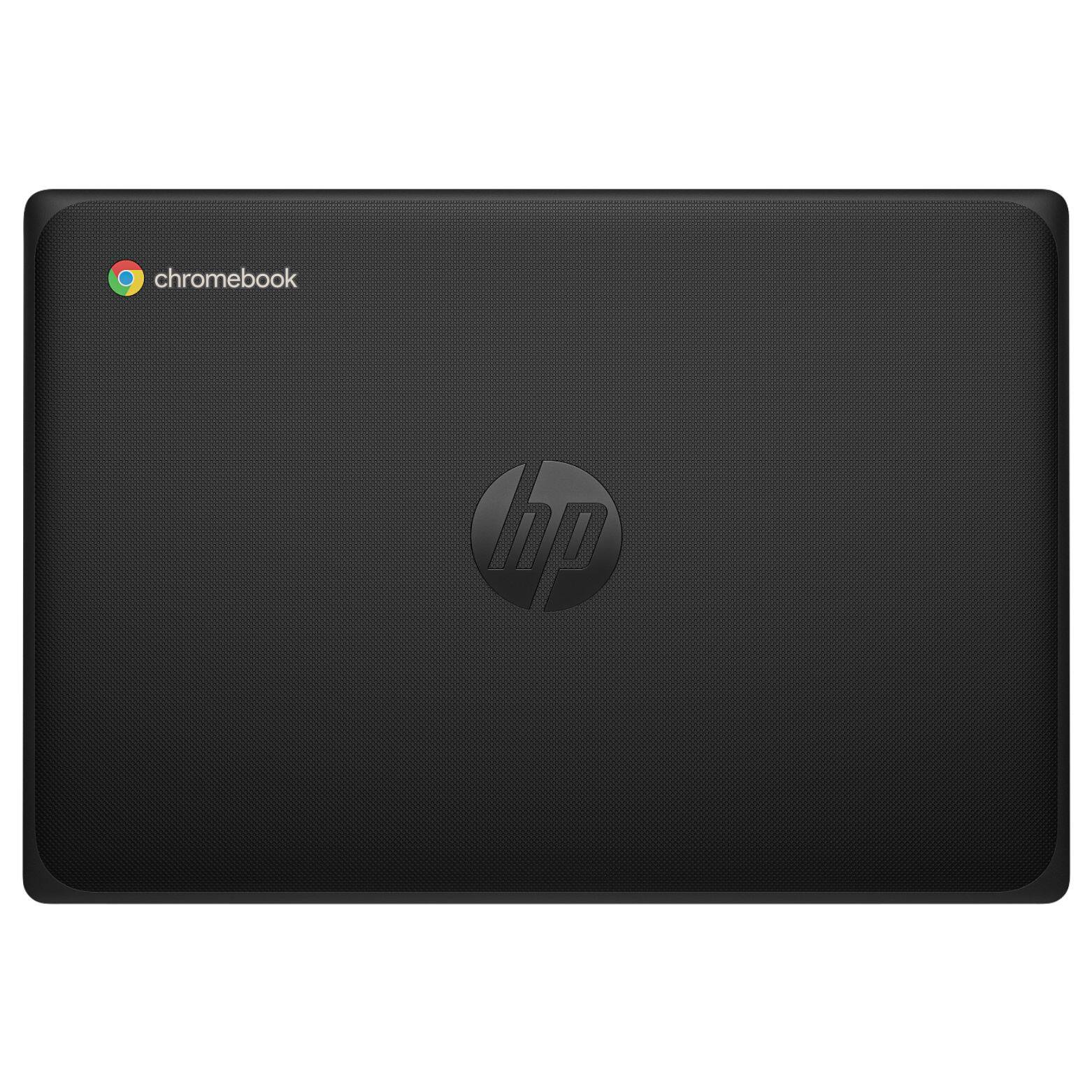Alt View 4. HP - Fortis G1m 11 Chromebook 11.6" Touch MediaTek Kompanio 520 2.05 GHz 16GB RAM 32GB eMMC ChromeOS - Black.