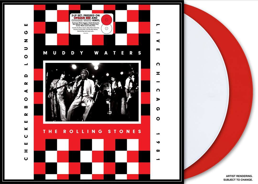 Front. Checkerboard Lounge: Live Chicago 1981 [Red & White Vinyl] [LP].