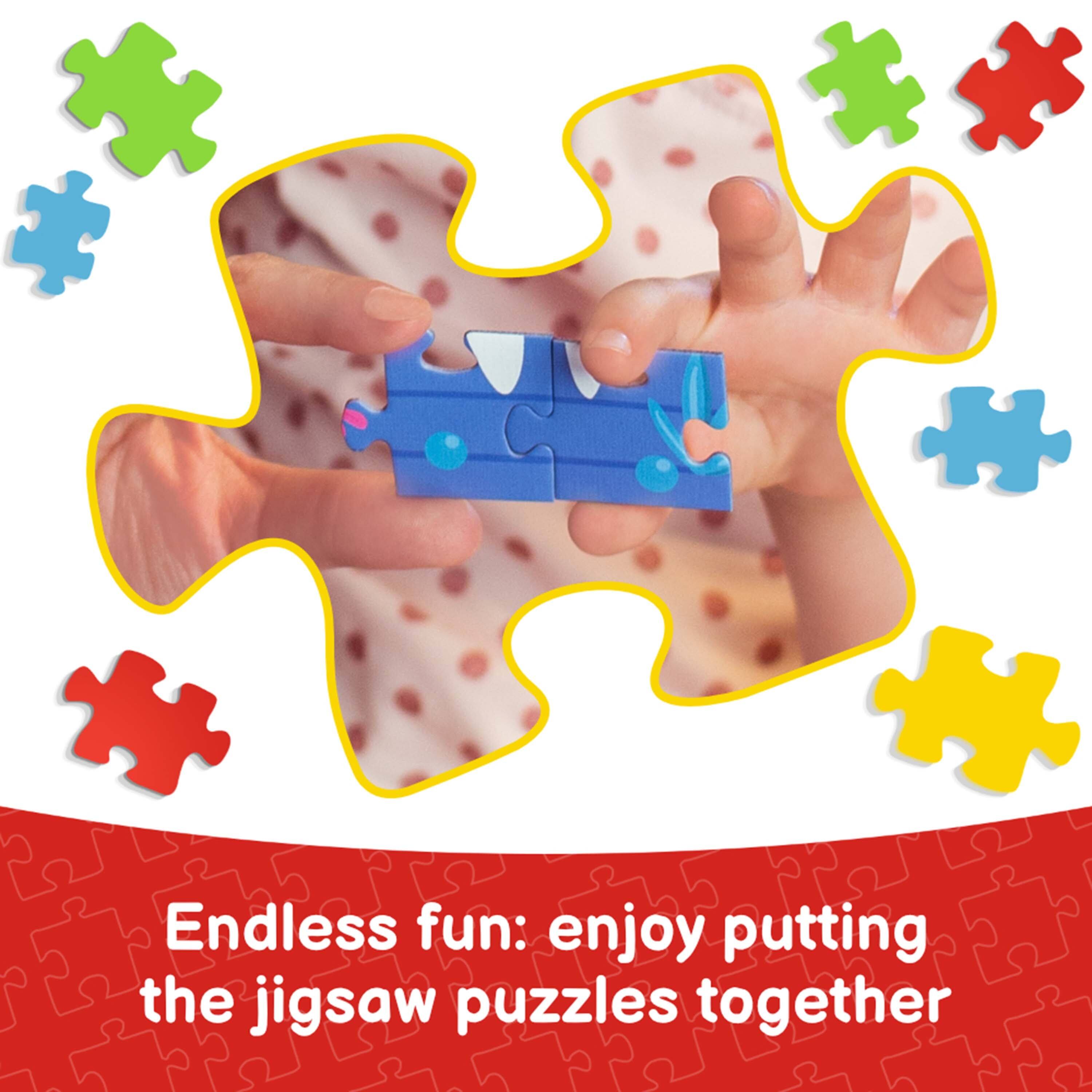 Endless fun: enjoy putting the jigsaw puzzles together