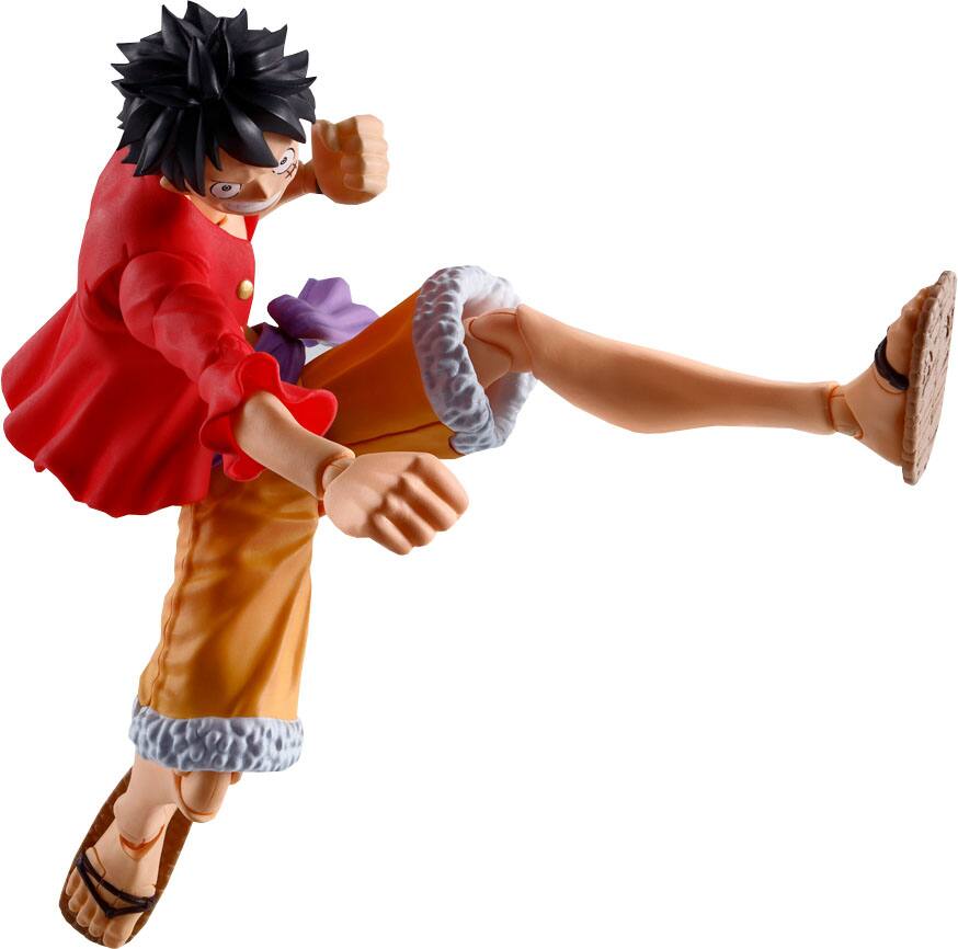 Alt View 5. Bandai - Monkey.D.Luffy - The Raid on Onigashima- One Piece - Tamashii Nations S.H.Figuarts 5.7" Figure.