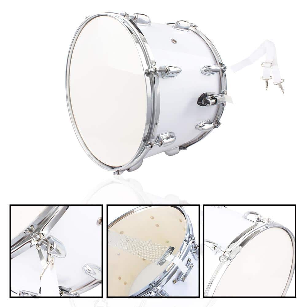 Winado - Stainless Steel Wood Marching Snare Drum Drumstick Percussion Key 14 x10 inches price history on PriceWatchPro