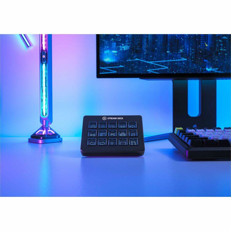 Elgato Stream Deck Scissor Keys Cable Connectivity USB 2.0 Type C