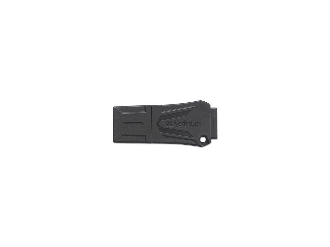 Alt View 4. Verbatim - VERBATIM AMERICA, LLC 16GB TOUGHMAX USB FLASH DRIVE 70000 - Black.