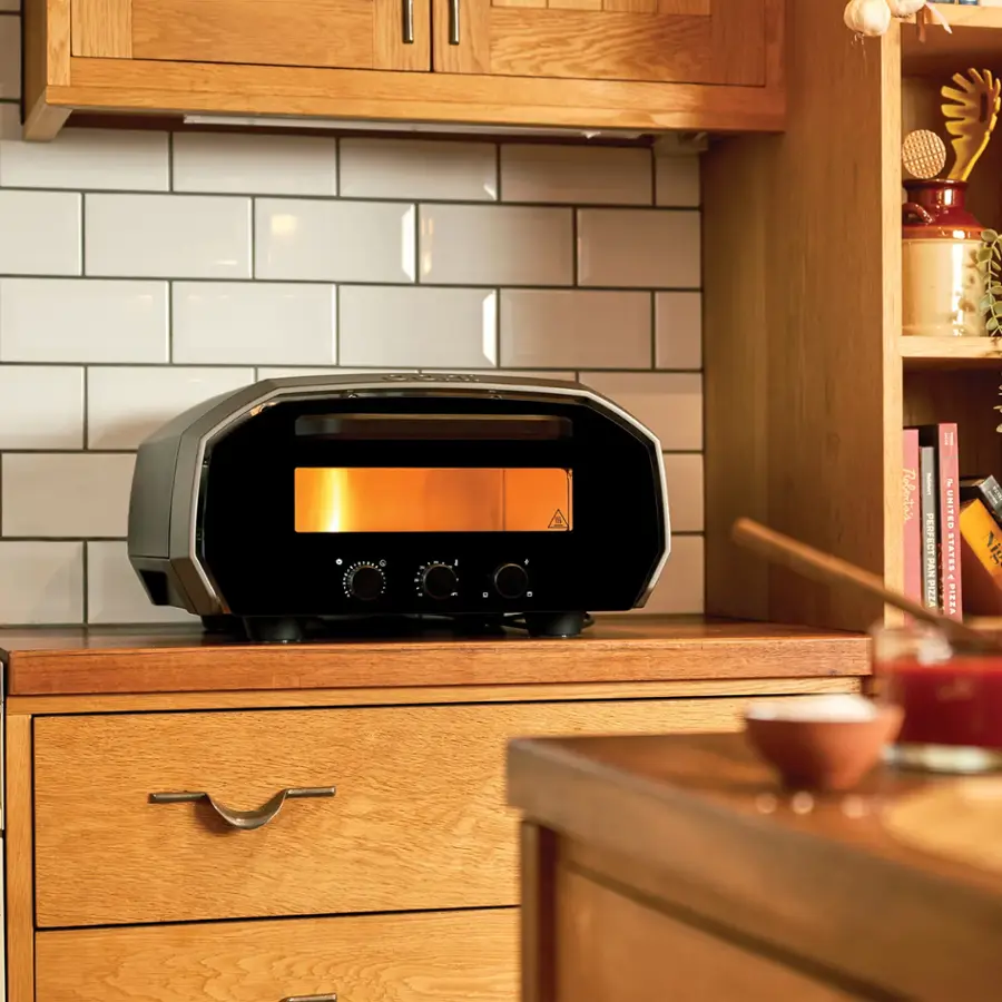 Alt View 12. Ooni - Volt 12 Electric Indoor Pizza Oven - Black.