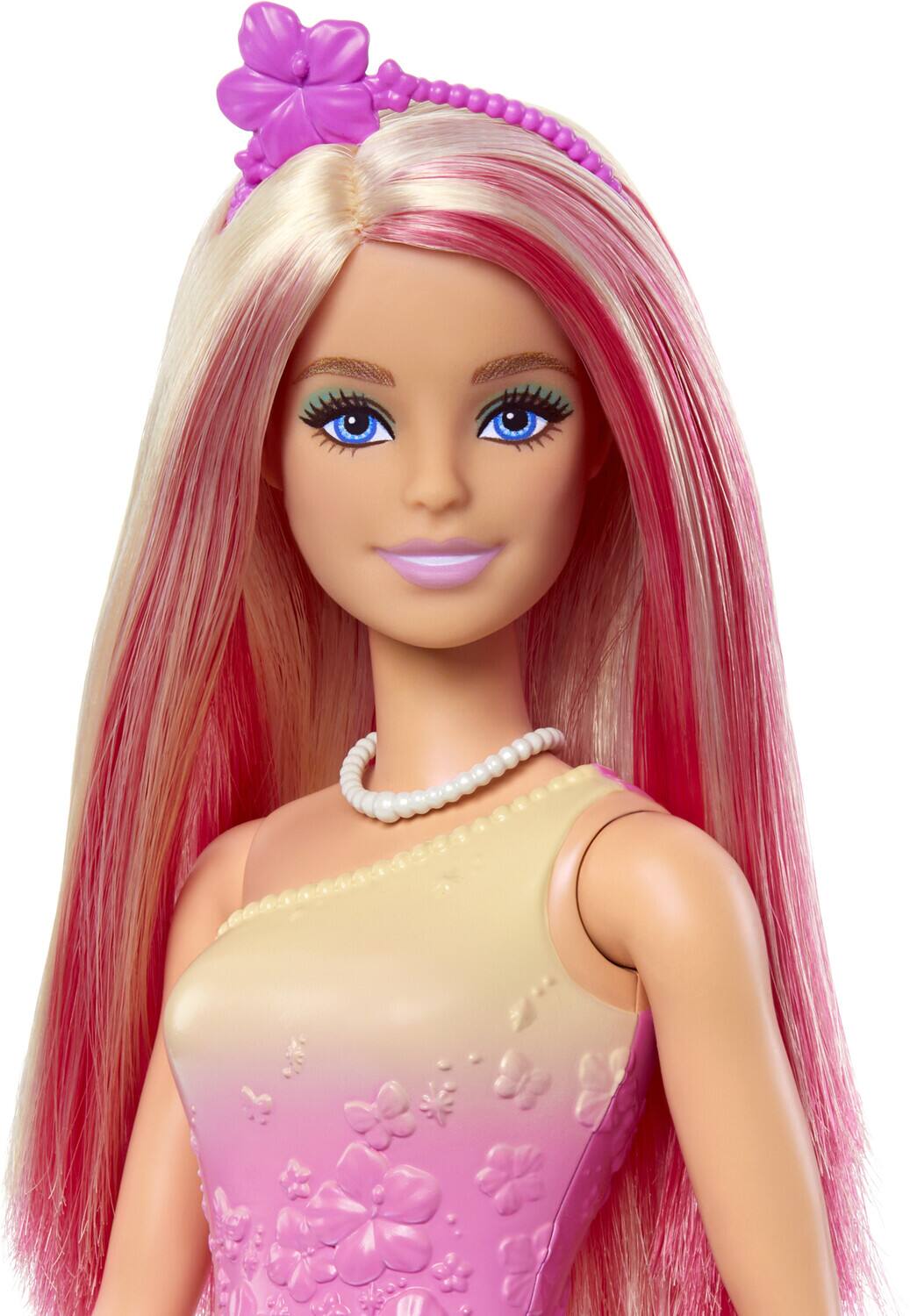 Mattel Barbie Royal Doll with Pink and Blonde Hair, Butterfly