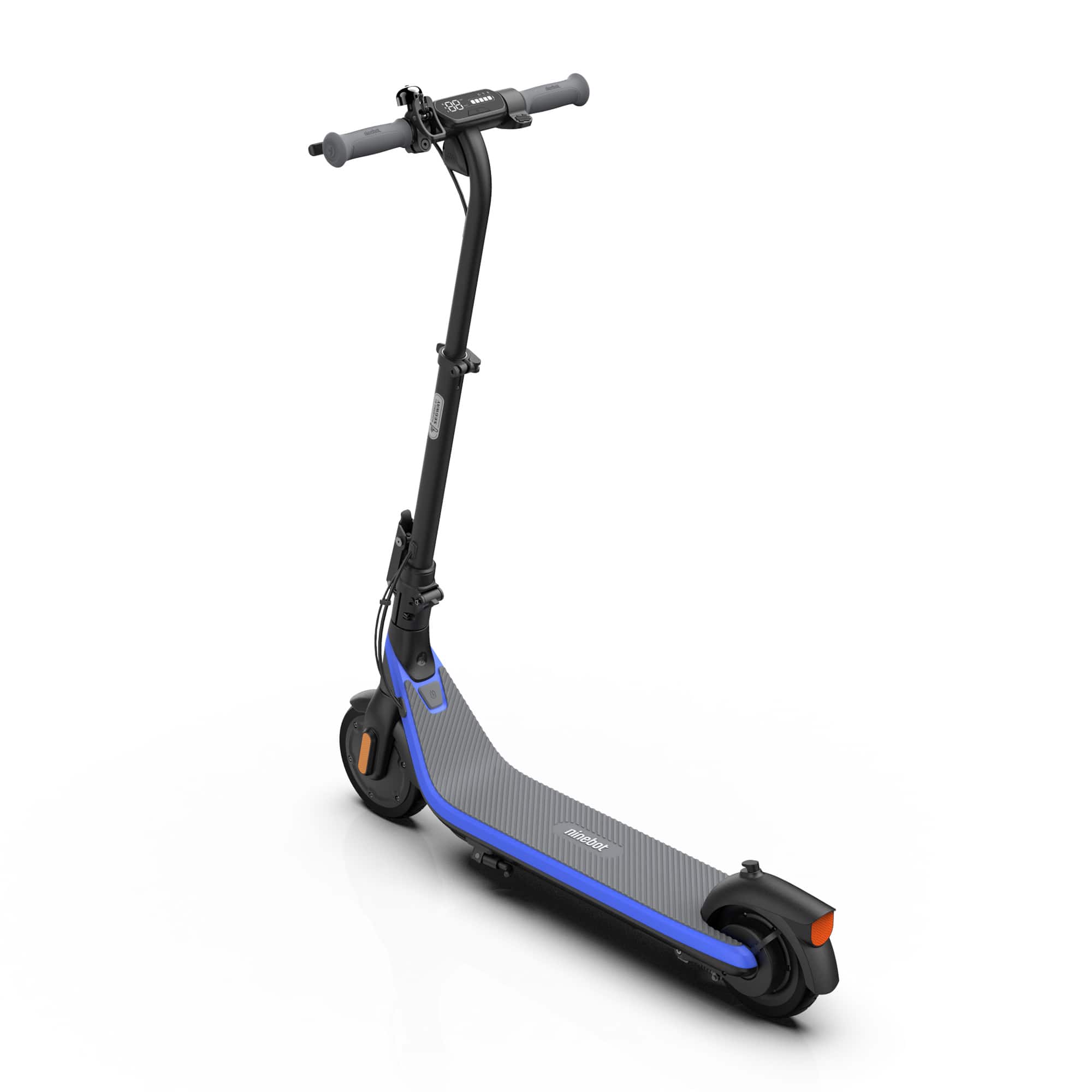 Angle. Segway - C2 Pro Kids Electric Scooter w/7.5 mi Max operating Range & 12.4mph Max Speed - Black.