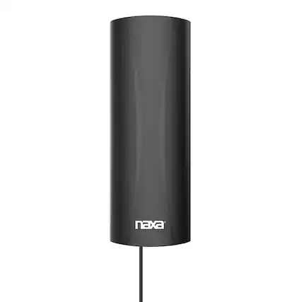 Front. Naxa - High-Powered Indoor Digital Amplified HDTV Antenna - Black.