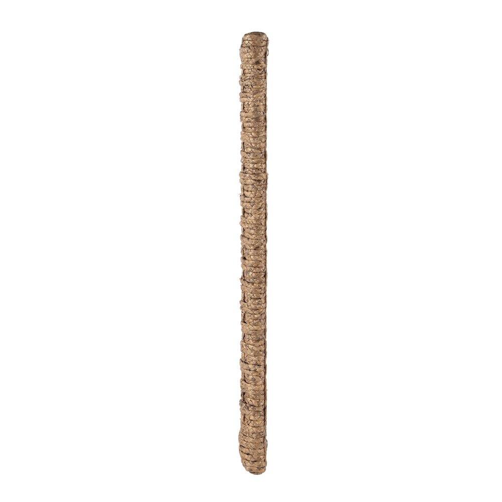 Angle. Butler Specialty - Gloucester Woven Wall Mirror - Dark Brown.