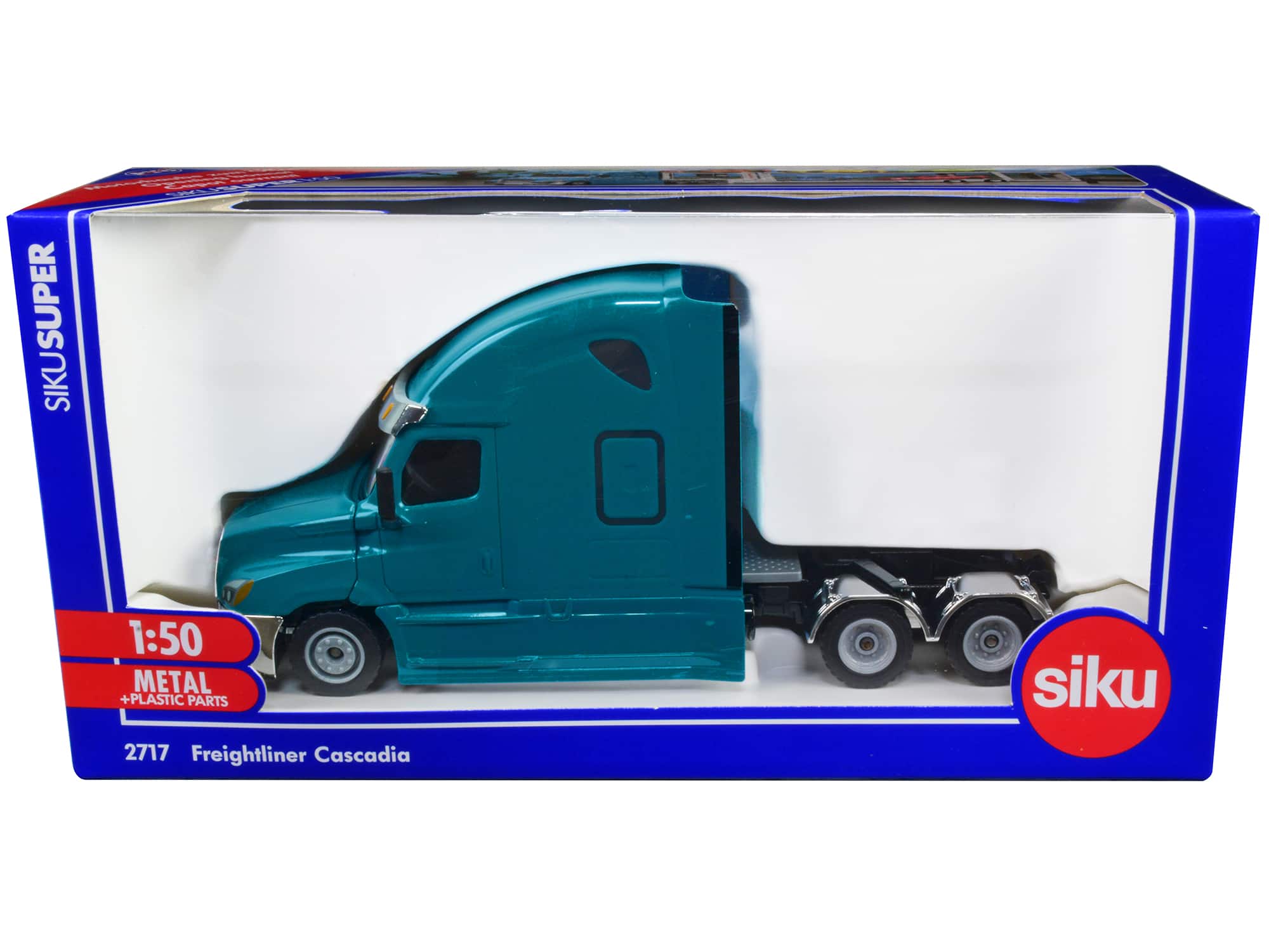 Freightliner Cascadia Tractor Truck Teal 1/50 Diecast Model by Siku price history on PriceWatchPro