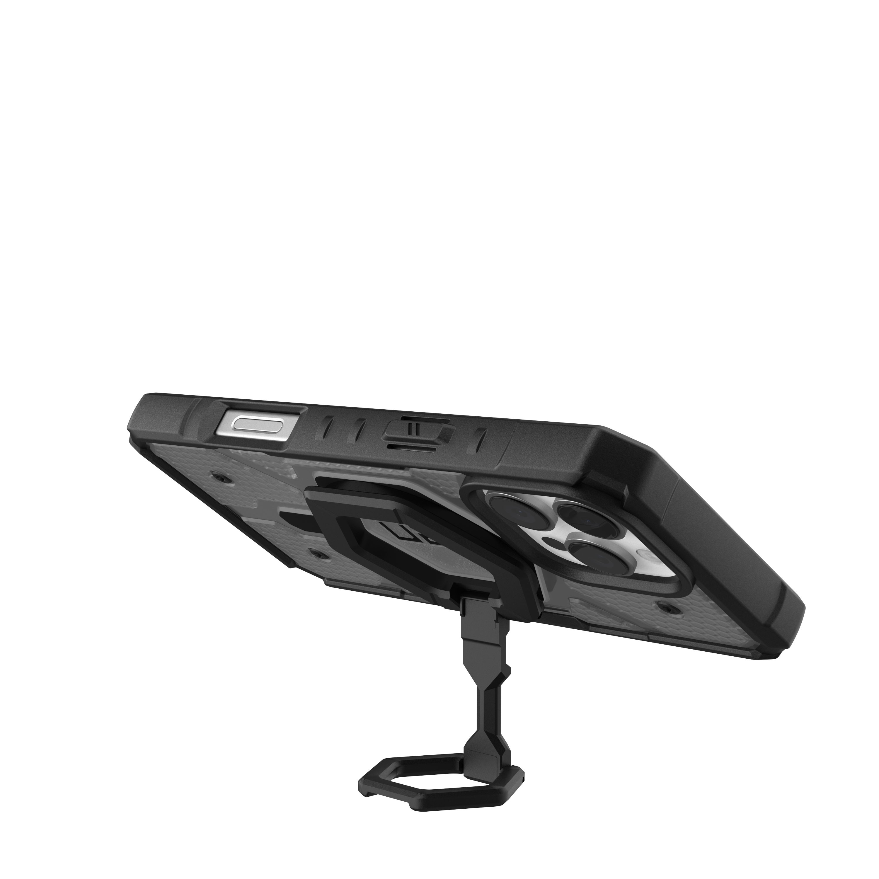 Left Zoom. UAG - Bundle: Pathfinder Series MagSafe Case and Ring Stand for iPhone 16 Pro Max - Ash/Black.