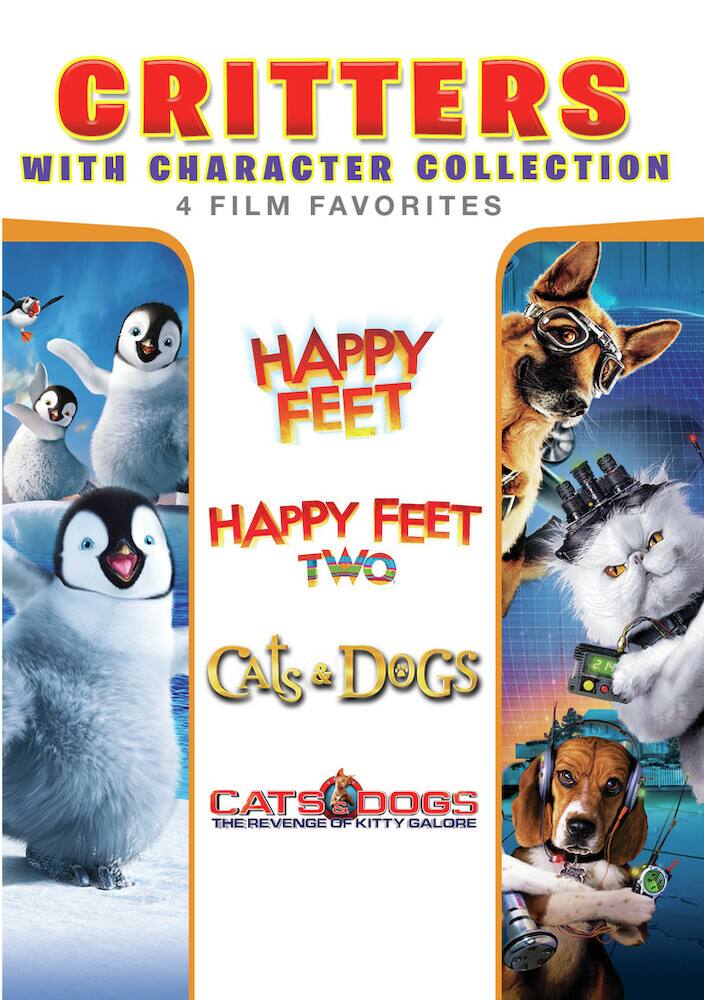 Front. 4 Film Favorites: Critters with Character Collection - DVD.