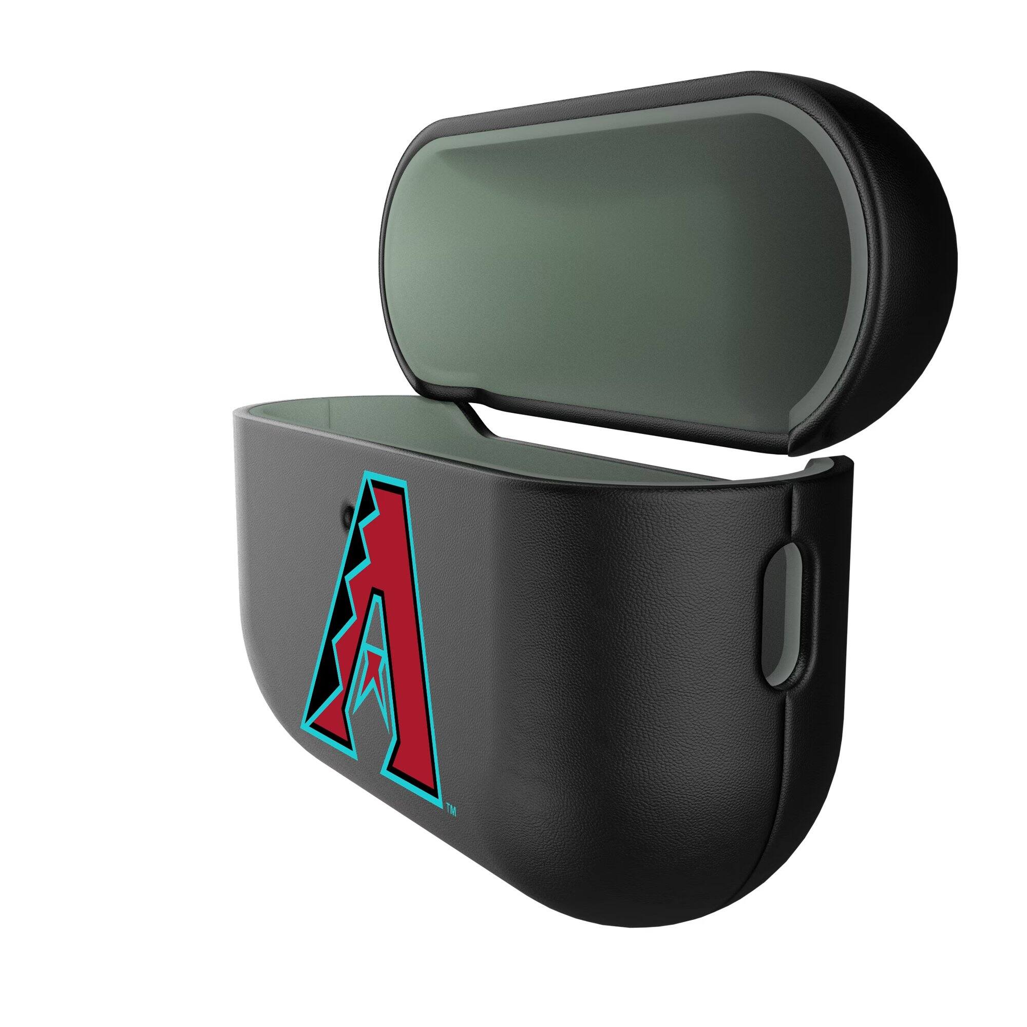 Alt View 1. Keyscaper - Arizona Diamondbacks AirPods Pro 3rd Generation Case Cover - No Size - Black.