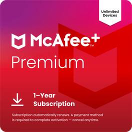McAfee McAfee+ Advanced (Unlimited Devices) Antivirus Software with ...