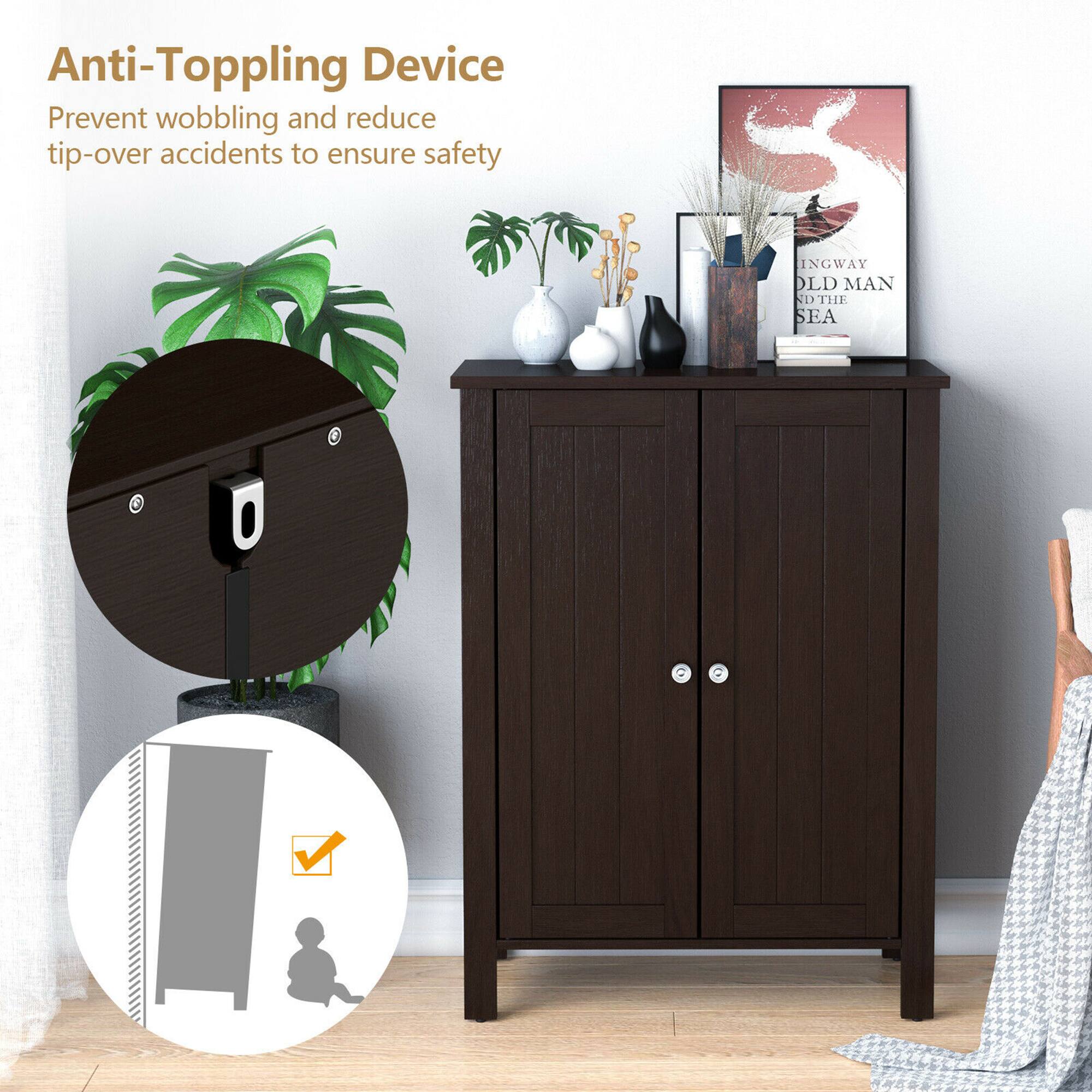 Anti-Toppling Device  
Prevent wobbling and reduce tip-over accidents to ensure safety  

Anti-Toppling Device  
Prevent wobbling and reduce tip-over accidents to ensure safety