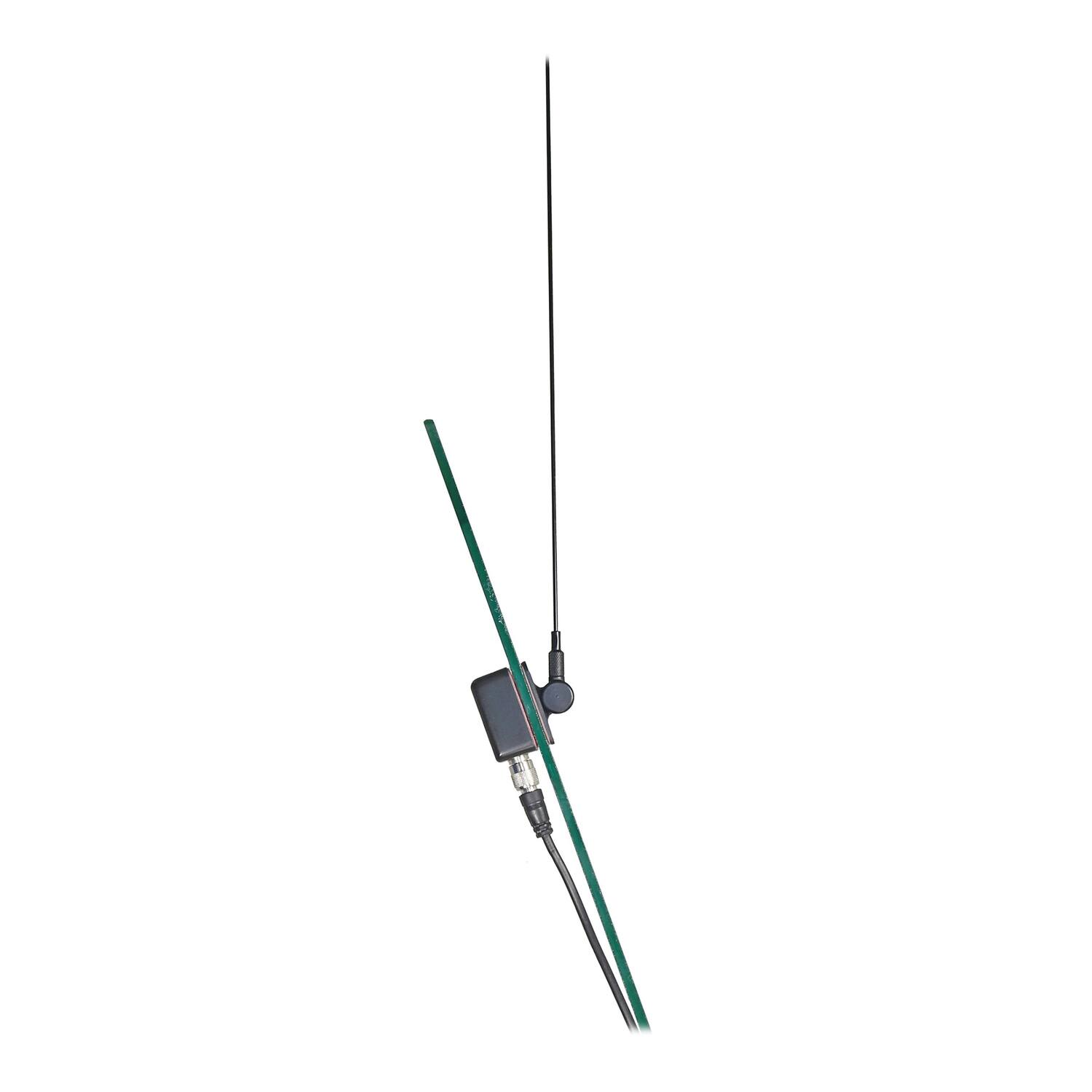 Alt View 8. Tram - Tram 1189 50-watt Pretuned 150 Mhz To 158 Mhz Vhf Radio Antenna Kit With Glass Mount And Cable - Black.