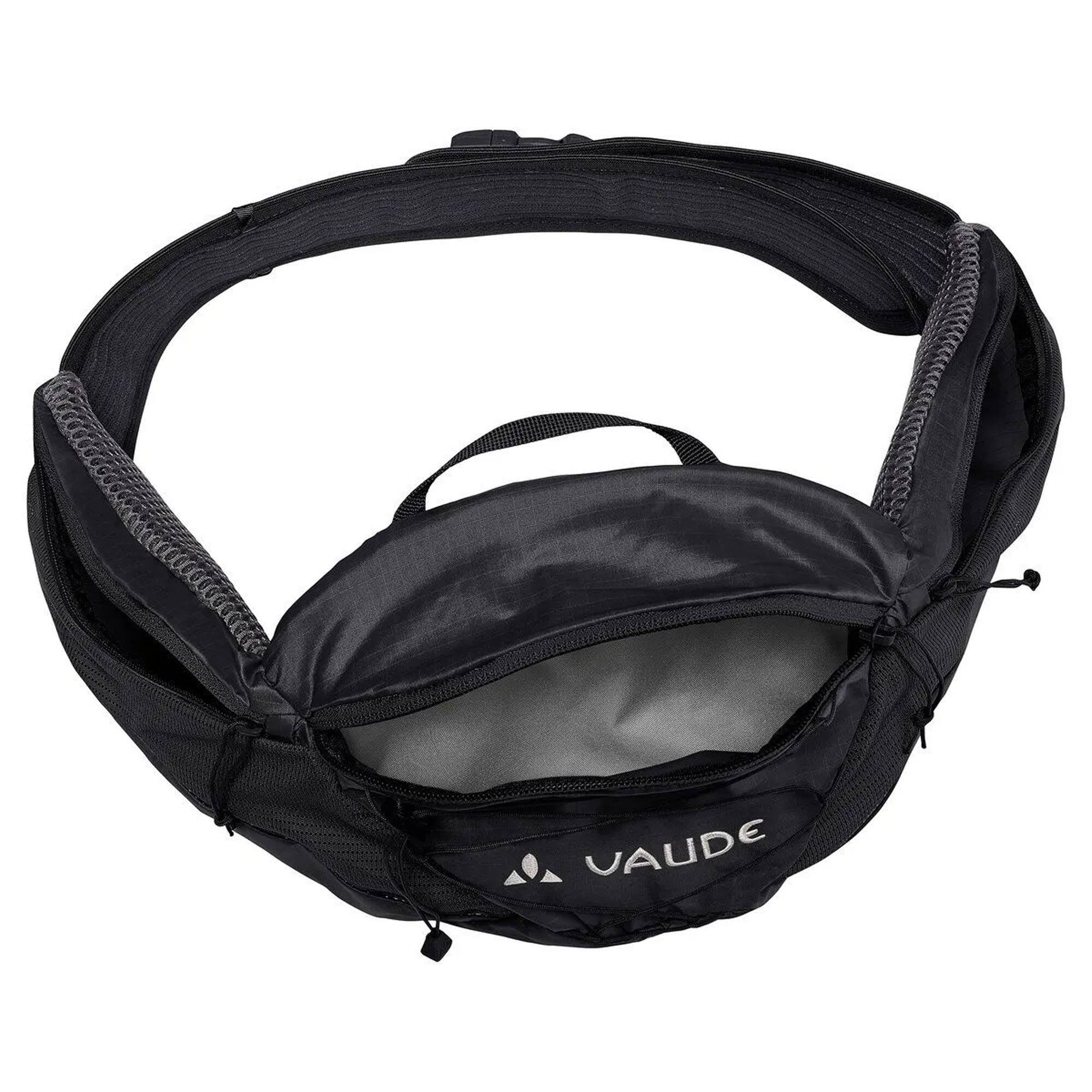 Alt View 1. VAUDE - Vaude Uphill Hip Pack 2 Waist Bag - Black - Black.