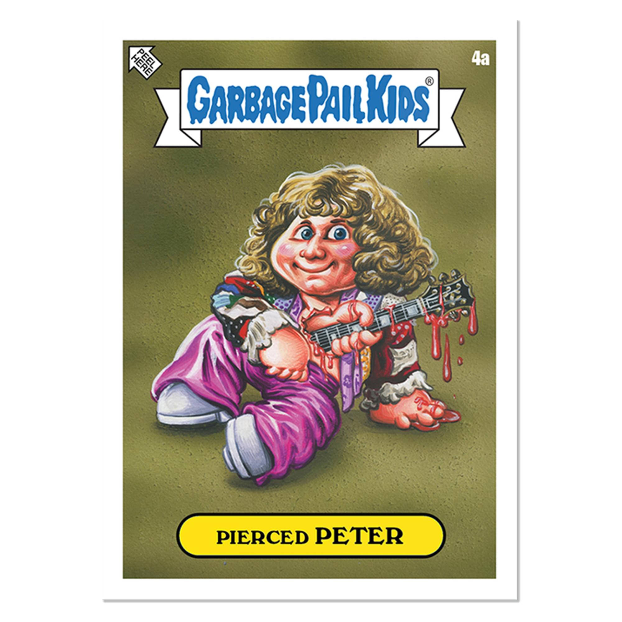 HERE PEEL x GARBAGE PAIL KIDS 4a PIERCED PETER