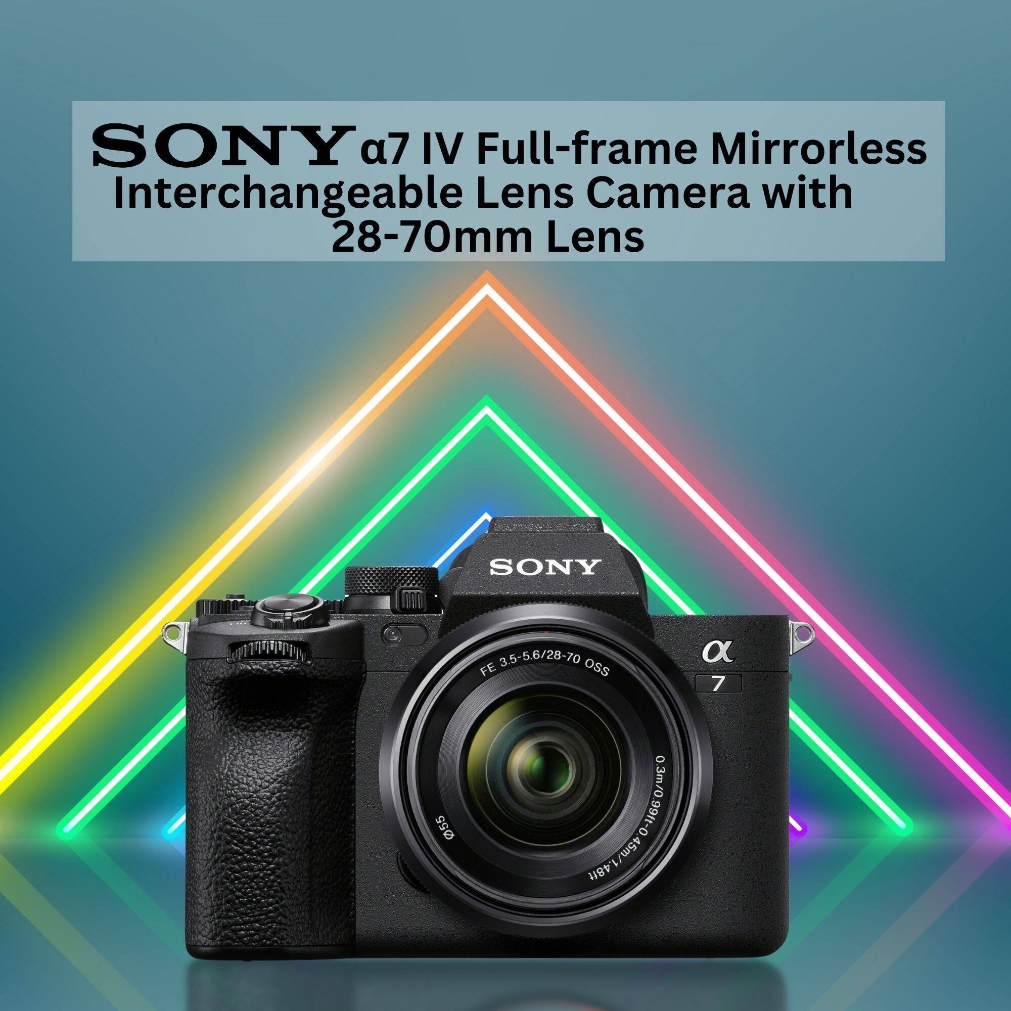 SONY a7 IV Full-frame Mirrorless Interchangeable Lens Camera with 28-70mm Lens