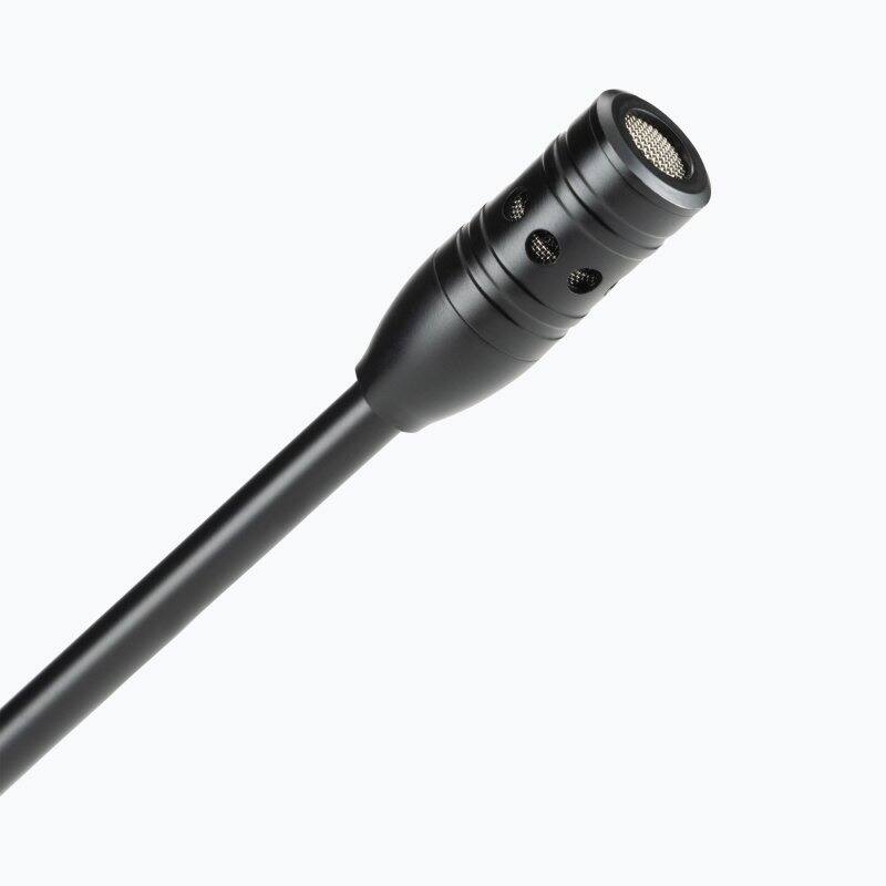 Angle. On Stage Stands - On-Stage DJM618 Professional XLR Gooseneck Microphone,Black - Black.