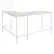 Alt View 11. OSP Home Furnishings - Contempo L-Shaped Desk - White Oak.