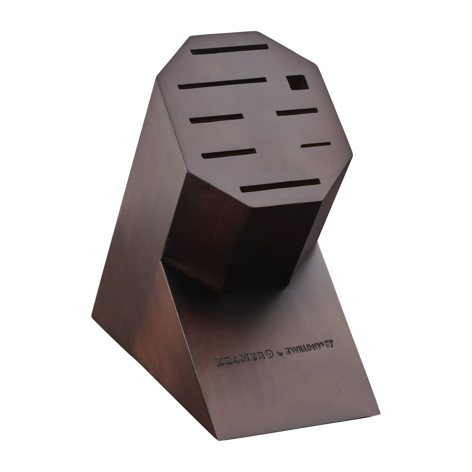 KRAMER by ZWILLING Meiji 8-Slot Knife Block - Stainless Steel