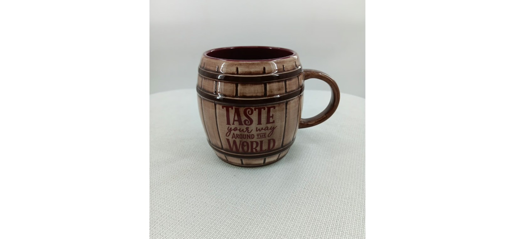 Disney - Parks Food and Wine Barrel mug - Brown
