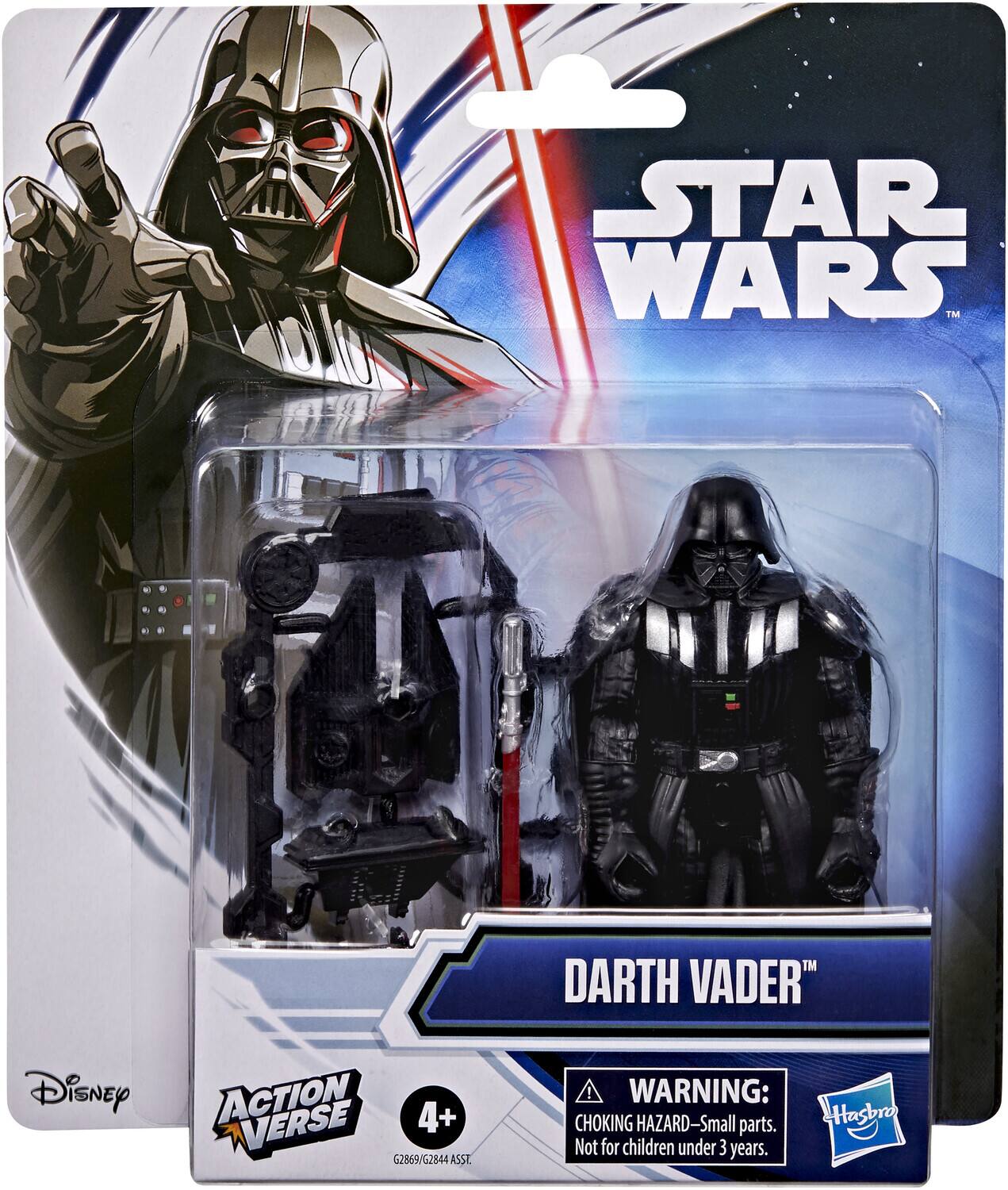 STAR WARS™ DARTH VADER Disney ACTION VERSE 4+ 62869G2844 ASSET

WARNING: CHOKING HAZARD - Small parts. Not for children under 3 years.