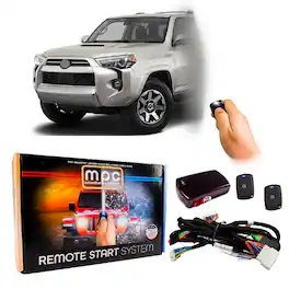 MPC - Remote Start Kit For Toyota 4Runner 2022-2024 | Plug & Play | Long Range Remotes - Black