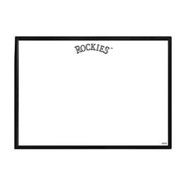 The Fan-Brand - Colorado Rockies 27" x 19" Dry Erase Wall Sign - Multicolor