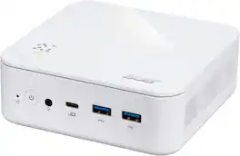Acer - Revo Box AI Mini PC Desktop Copilot+PC - AMD Ryzen AI 7 445 2026 - 16GB DDR5 Memory - 512GB Storage - White