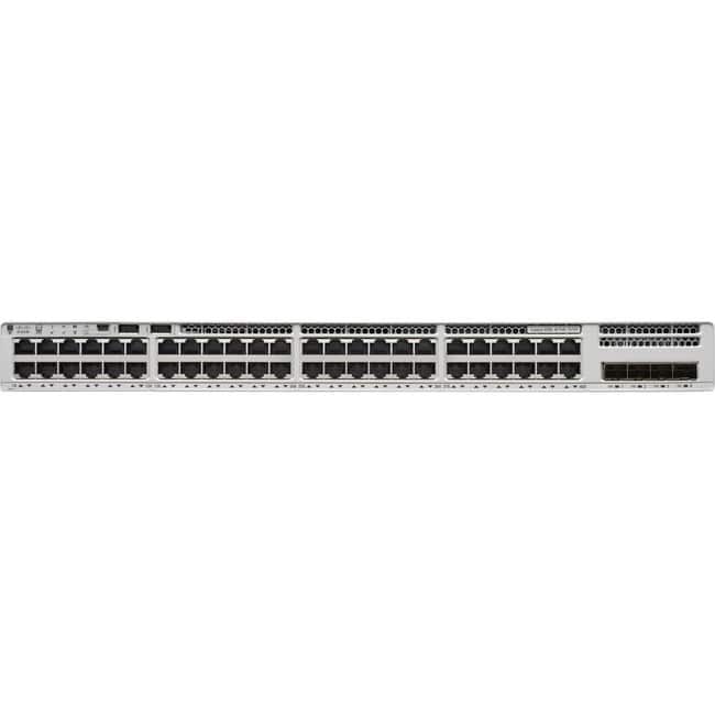 Cisco Consumer Products - Cisco Catalyst 9200L48-port Partial PoE+ 4x1G Uplink Switch, Network Essentials - 48 Ports - Manageable - 3 Layer - Unknown